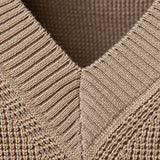 V-Neck Knit Vest