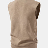 V-Neck Knit Vest