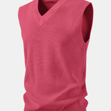 V-Neck Knit Vest